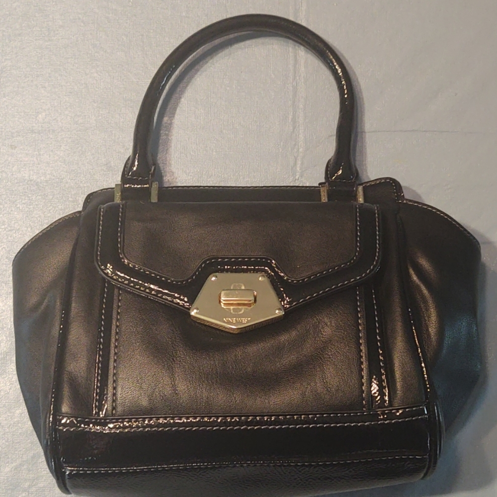 Black Nine West mini purse